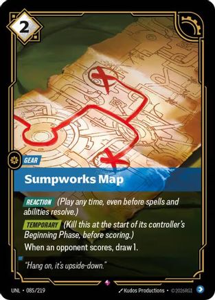 Sumpworks Map (085/219) - Unleashed Foil - Unleashed - Card Brawlers | Quebec | Canada |