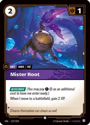 Mister Root (127/219) - Unleashed - Unleashed - Card Brawlers | Quebec | Canada |