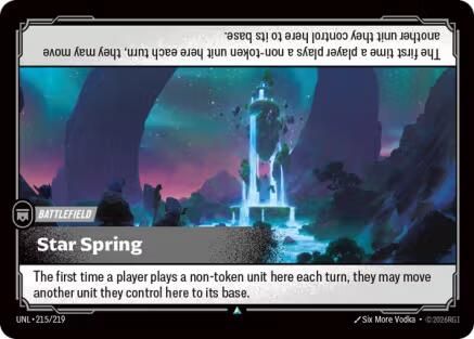 Star Spring (215/219) - Unleashed - Unleashed - Card Brawlers | Quebec | Canada |