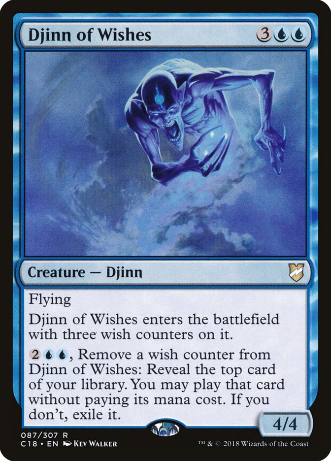 Djinn of Wishes [Commander 2018] - Magic: The Gathering - Card Brawlers | Quebec | Canada |
