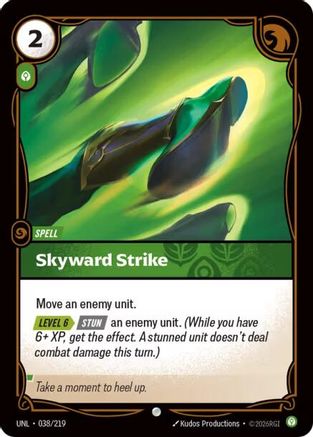 Skyward Strike (038/219) - Unleashed - Unleashed - Card Brawlers | Quebec | Canada |