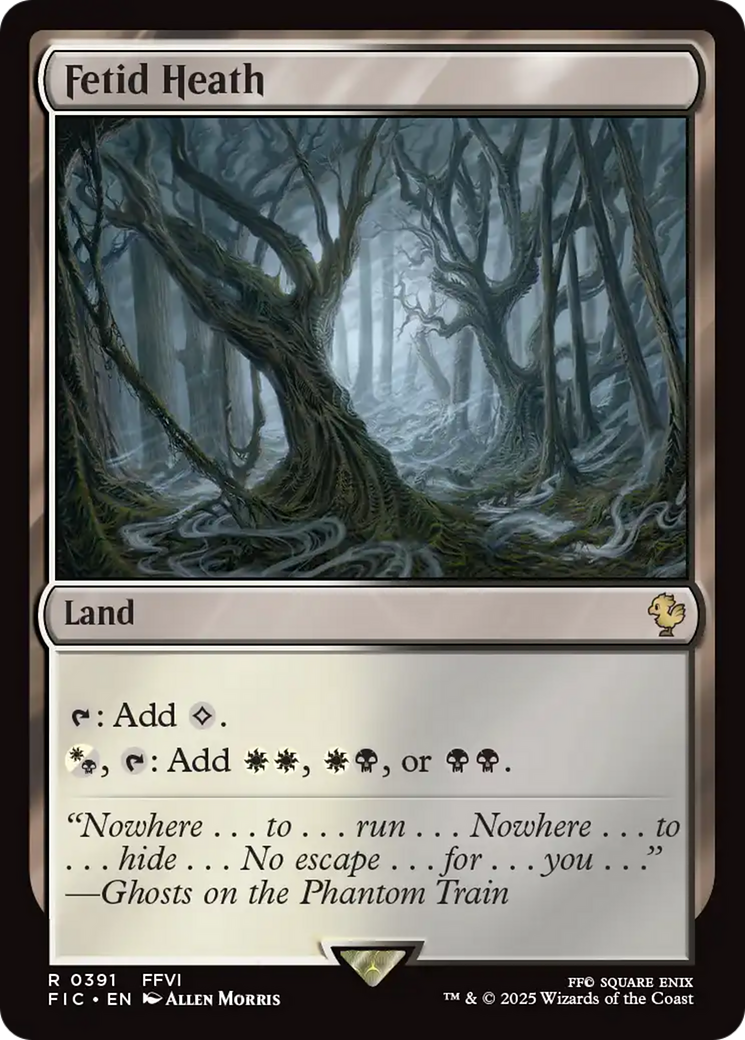 Fetid Heath [FINAL FANTASY Commander] - Magic: The Gathering - Card Brawlers | Quebec | Canada |