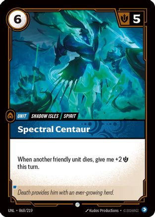 Spectral Centaur (068/219) - Unleashed - Unleashed - Card Brawlers | Quebec | Canada |