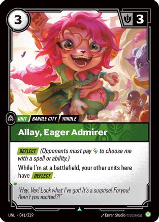 Allay, Eager Admirer (041/219) - Unleashed - Unleashed - Card Brawlers | Quebec | Canada |