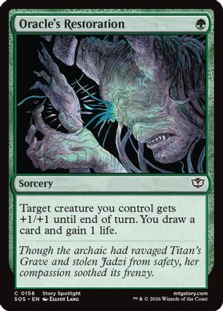 Oracle's Restoration (SOS-156) - Secrets of Strixhaven - Secrets of Strixhaven - Card Brawlers | Quebec | Canada |