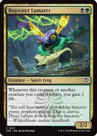Bogwater Lumaret (SOS-177) - Secrets of Strixhaven Foil - Secrets of Strixhaven - Card Brawlers | Quebec | Canada |