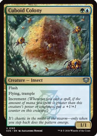 Cuboid Colony (SOS-183) - Secrets of Strixhaven - Secrets of Strixhaven - Card Brawlers | Quebec | Canada |