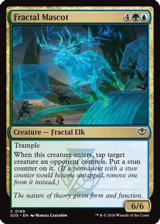Fractal Mascot (SOS-189) - Secrets of Strixhaven - Secrets of Strixhaven - Card Brawlers | Quebec | Canada |