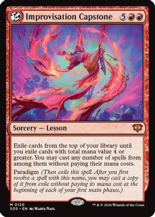Improvisation Capstone (SOS-120) - Secrets of Strixhaven - Secrets of Strixhaven - Card Brawlers | Quebec | Canada |