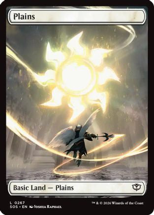 Plains (0267) (SOS-267) - Secrets of Strixhaven Foil - Secrets of Strixhaven - Card Brawlers | Quebec | Canada |