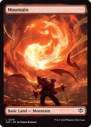 Mountain (0270) (SOS-270) - Secrets of Strixhaven - Secrets of Strixhaven - Card Brawlers | Quebec | Canada |