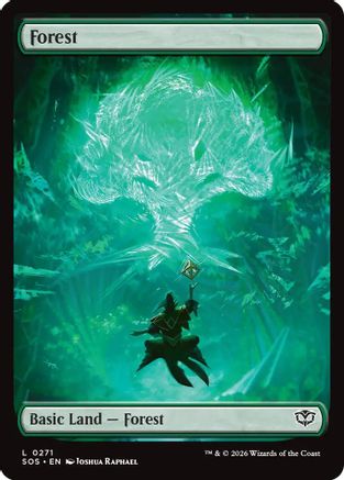 Forest (0271) (SOS-271) - Secrets of Strixhaven Foil - Secrets of Strixhaven - Card Brawlers | Quebec | Canada |