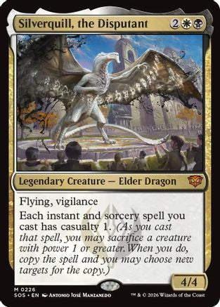 Silverquill, the Disputant (SOS-226) - Secrets of Strixhaven Foil - Secrets of Strixhaven - Card Brawlers | Quebec | Canada |