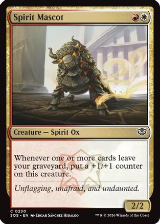 Spirit Mascot (SOS-230) - Secrets of Strixhaven - Secrets of Strixhaven - Card Brawlers | Quebec | Canada |
