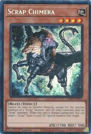 Scrap Chimera [RA05-EN005] Secret Rare - Rarity Collection 5 - Card Brawlers | Quebec | Canada |