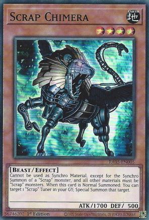 Scrap Chimera [RA05-EN005] Super Rare - Rarity Collection 5 - Card Brawlers | Quebec | Canada |