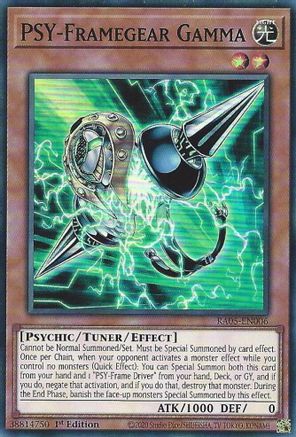 PSY-Framegear Gamma [RA05-EN006] Super Rare - Rarity Collection 5 - Card Brawlers | Quebec | Canada |