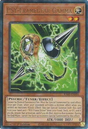 PSY-Framegear Gamma [RA05-EN006] Ultimate Rare