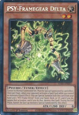 PSY-Framegear Delta [RA05-EN007] Secret Rare - Rarity Collection 5 - Card Brawlers | Quebec | Canada |