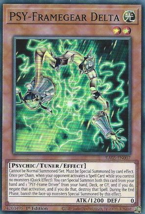PSY-Framegear Delta [RA05-EN007] Super Rare - Rarity Collection 5 - Card Brawlers | Quebec | Canada |