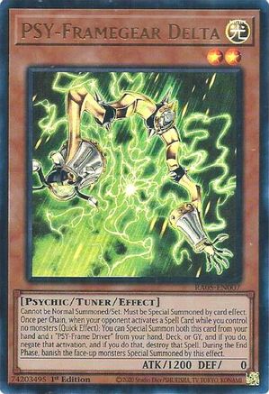 PSY-Framegear Delta [RA05-EN007] Ultra Rare - Rarity Collection 5 - Card Brawlers | Quebec | Canada |