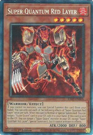 Super Quantum Red Layer [RA05-EN008] Collector's Rare - Rarity Collection 5 - Card Brawlers | Quebec | Canada |