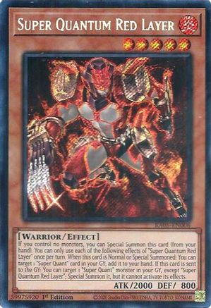 Super Quantum Red Layer [RA05-EN008] Secret Rare - Rarity Collection 5 - Card Brawlers | Quebec | Canada |