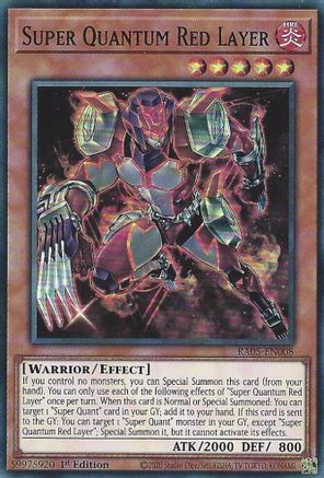 Super Quantum Red Layer [RA05-EN008] Super Rare - Rarity Collection 5 - Card Brawlers | Quebec | Canada |