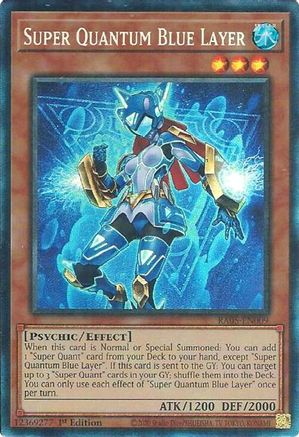 Super Quantum Blue Layer [RA05-EN009] Collector's Rare - Rarity Collection 5 - Card Brawlers | Quebec | Canada |