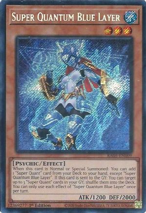 Super Quantum Blue Layer [RA05-EN009] Secret Rare - Rarity Collection 5 - Card Brawlers | Quebec | Canada |