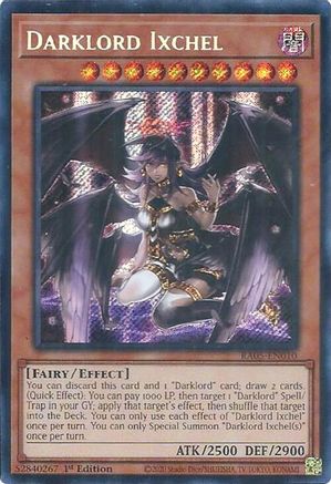 Darklord Ixchel [RA05-EN010] Secret Rare - Rarity Collection 5 - Card Brawlers | Quebec | Canada |
