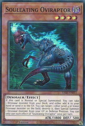 Souleating Oviraptor [RA05-EN011] Super Rare - Rarity Collection 5 - Card Brawlers | Quebec | Canada |