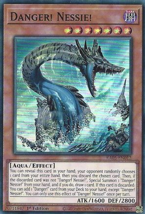 Danger! Nessie! [RA05-EN012] Super Rare - Rarity Collection 5 - Card Brawlers | Quebec | Canada |