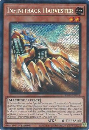 Infinitrack Harvester [RA05-EN014] Secret Rare - Rarity Collection 5 - Card Brawlers | Quebec | Canada |