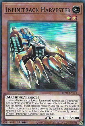 Infinitrack Harvester [RA05-EN014] Super Rare - Rarity Collection 5 - Card Brawlers | Quebec | Canada |