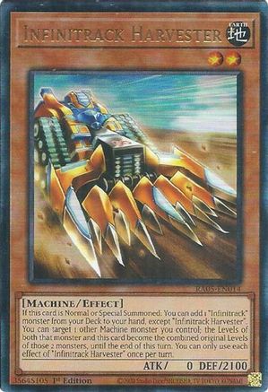 Infinitrack Harvester [RA05-EN014] Ultimate Rare - Rarity Collection 5 - Card Brawlers | Quebec | Canada |