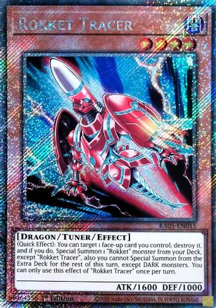 Rokket Tracer [RA05-EN015] Platinum Secret Rare - Rarity Collection 5 - Card Brawlers | Quebec | Canada |