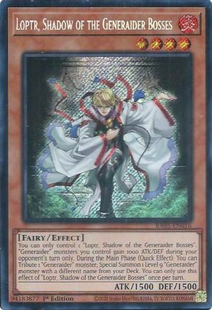 Loptr, Shadow of the Generaider Bosses [RA05-EN016] Secret Rare - Rarity Collection 5 - Card Brawlers | Quebec | Canada |