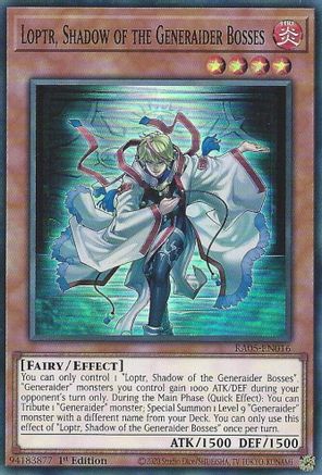 Loptr, Shadow of the Generaider Bosses [RA05-EN016] Super Rare - Rarity Collection 5 - Card Brawlers | Quebec | Canada |