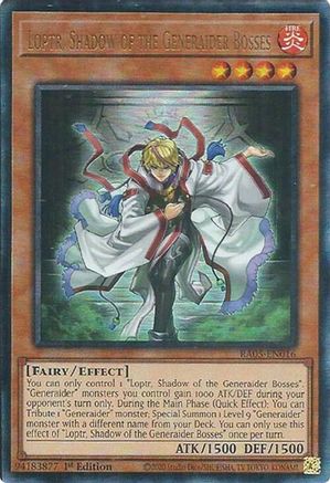 Loptr, Shadow of the Generaider Bosses [RA05-EN016] Ultimate Rare - Rarity Collection 5 - Card Brawlers | Quebec | Canada |