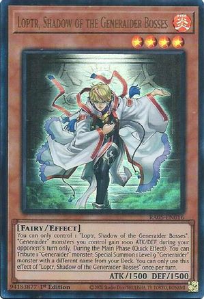 Loptr, Shadow of the Generaider Bosses [RA05-EN016] Ultra Rare - Rarity Collection 5 - Card Brawlers | Quebec | Canada |