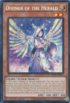 Diviner of the Herald [RA05-EN017] Secret Rare - Rarity Collection 5 - Card Brawlers | Quebec | Canada |