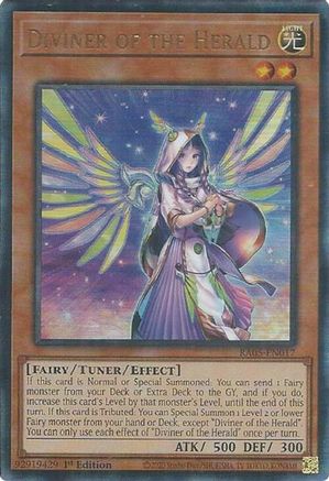 Diviner of the Herald [RA05-EN017] Ultimate Rare - Rarity Collection 5 - Card Brawlers | Quebec | Canada |
