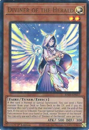 Diviner of the Herald [RA05-EN017] Ultra Rare - Rarity Collection 5 - Card Brawlers | Quebec | Canada |