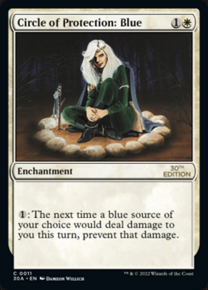 Circle of Protection: Blue [30th Anniversary Edition] - Magic: The Gathering - Card Brawlers | Quebec | Canada |