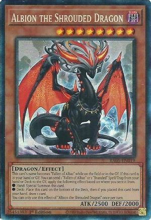 Albion the Shrouded Dragon [RA05-EN019] Collector's Rare - Rarity Collection 5 - Card Brawlers | Quebec | Canada |