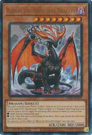 Albion the Shrouded Dragon [RA05-EN019] Ultimate Rare - Rarity Collection 5 - Card Brawlers | Quebec | Canada |