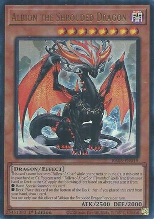 Albion the Shrouded Dragon [RA05-EN019] Ultra Rare - Rarity Collection 5 - Card Brawlers | Quebec | Canada |