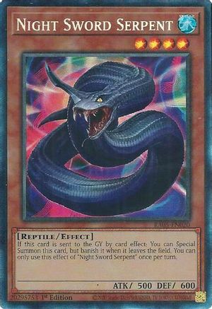 Night Sword Serpent [RA05-EN020] Collector's Rare - Rarity Collection 5 - Card Brawlers | Quebec | Canada |