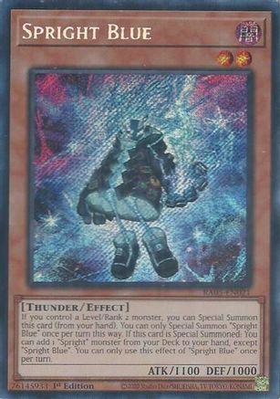 Spright Blue [RA05-EN021] Secret Rare - Rarity Collection 5 - Card Brawlers | Quebec | Canada |